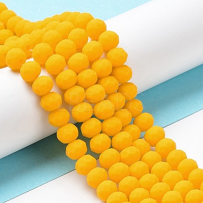 Glass Beads Strands EGLA-A034-P3mm-MD04-1