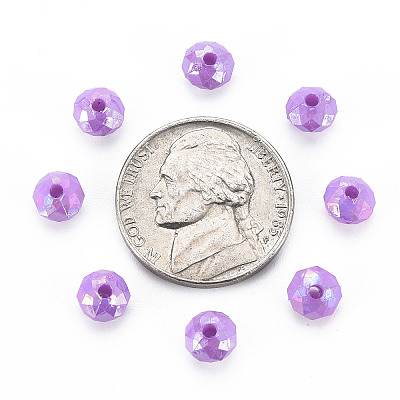 Opaque Acrylic Beads LS-MACR-Q239-018C-06-1