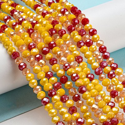 Glass Beads Strands LS-EGLA-A034-M4mm-22-1