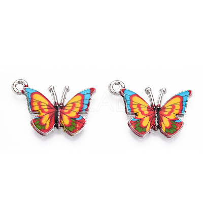 Printed Alloy Pendants X-PALLOY-R111-14F-1