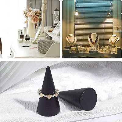 Wood Ring Holders AJEW-WH0120-53B-1