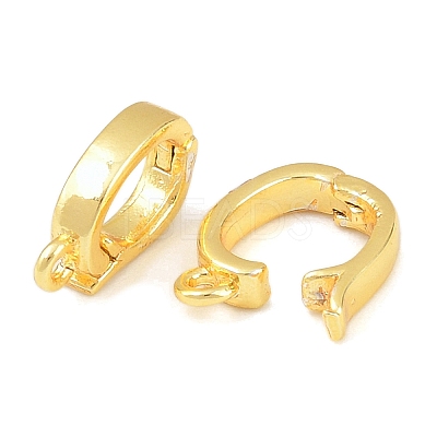 Brass Enhancer Shortener Pendant Bails KK-C142-06G-1