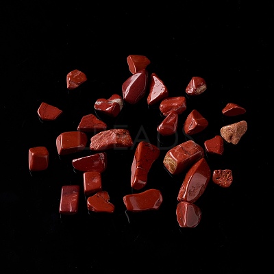Natural Red Jasper Chip Beads G-M364-11B-1
