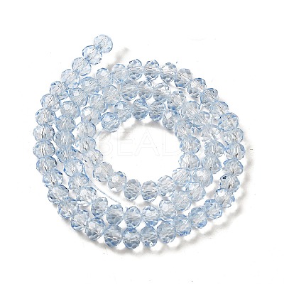 Transparent Baking Paint Glass Beads X1-DGLA-A034-T6mm-D13-1