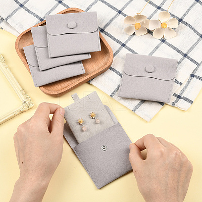 20Pcs Microfiber Jewelry Pouches ABAG-SP0001-48D-1