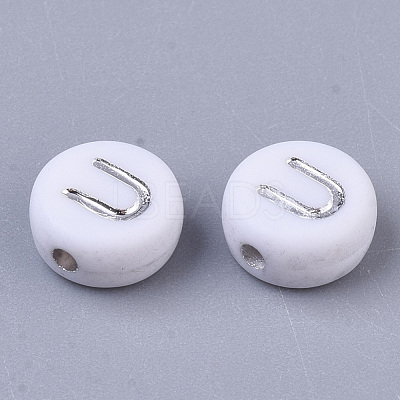 Plating Acrylic Beads PACR-R243-04U-1