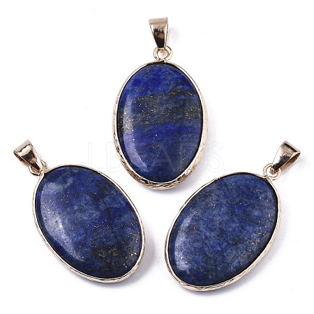 Natural Lapis Lazuli Pendants X-G-N326-31A-1