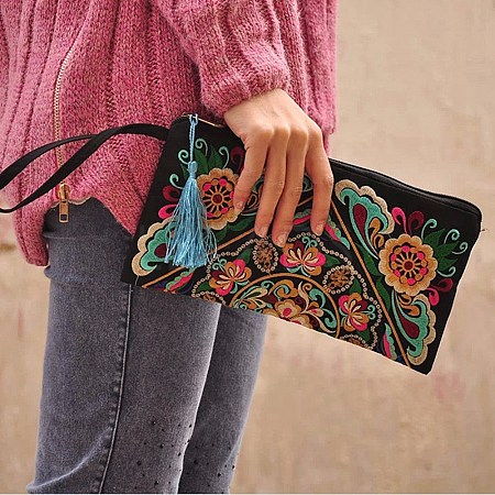 Embroidered Cloth Handbags PW-WG78529-02-1