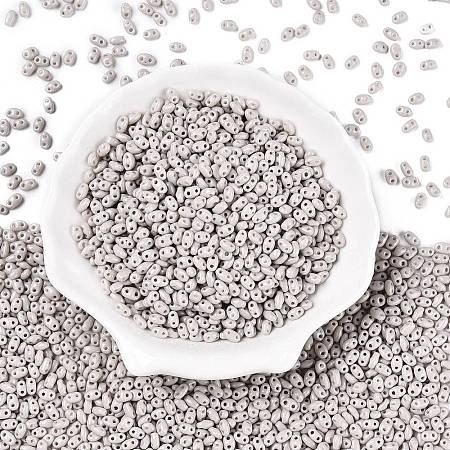 Baking Paint Glass Seed Beads SEED-T006-03Y-1