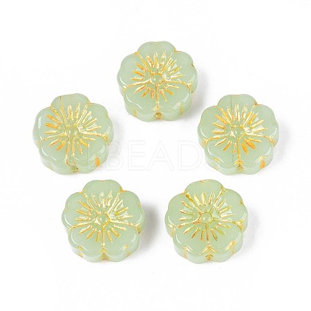 Transparent Glass Beads GLAA-N055-01E-1
