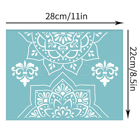 Self-Adhesive Silk Screen Printing Stencil DIY-WH0173-047-07-1