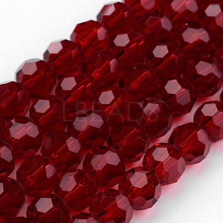 Transparent Glass Bead Strands X-GLAA-G013-8mm-97-1