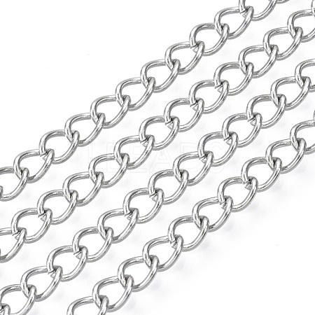 304 Stainless Steel Curb Chains CHS-S007-001-1