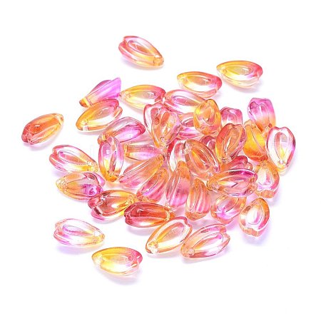 Transparent Glass Charms GLAA-H016-12L-3-1