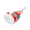 Christmas Themes Alloy Enamel Pendants FIND-I063-01J-2