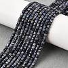 Natural Sapphire Beads Strands G-G259-B04-3x3mm-1