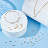 50Pcs Clear Cubic Zirconia Charms KK-PH0010-33-4