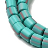 Polymer Clay Beads Strands CLAY-H006-01P-3
