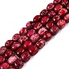 Natural Imperial Jasper Beads Strands G-N342-62E-1