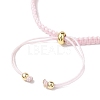 Braided Nylon Cord Slider Bracelet Making AJEW-JB01237-01-3