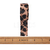 Leopard Printed Grosgrain Ribbons OCOR-TA0001-16-8