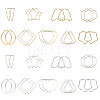 Iron Hoop Earrings EJEW-TA0010-07-1