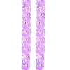 Transparent Glass Beads Strands LAMP-L078-010D-1