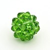 Transparent Glass Crystal Round Woven Beads X-GLAA-A034-8mm-A-2