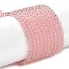 Transparent Glass Beads Strands GLAA-H021-03-07-1