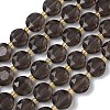 Natural Ice Obsidian Beads Strands G-C116-A191-01-2