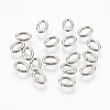 Tarnish Resistant 304 Stainless Steel Open Jump Rings Jewelry Findings X-STAS-L215-11P-1