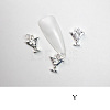 Alloy Rhinestone Cabochons MRMJ-T056-93P-Y-1