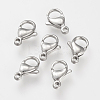 Tarnish Resistant 304 Stainless Steel Lobster Claw Clasps STAS-S066-15mm-15-1