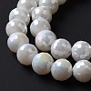 Electroplate Glass Beads Strands X-GLAA-E036-13E-5
