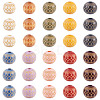 60Pcs Wood Beads WOOD-TA0002-79A-2