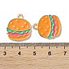 Alloy Enamel Pendants ENAM-O001-11V-G-3