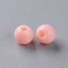 Opaque Acrylic Beads X-MACR-S370-C6mm-A12-2