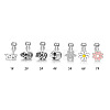 316L Surgical Stainless Steel Tongue Rings WGBFDF9-04-2