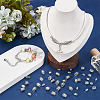100Pcs 10 Styles Tibetan Style Zinc Alloy Beads FIND-SP0005-90-4