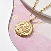 304 Stainless Steel Constellation Pendant Necklaces LS-NJEW-K392-01G-11-3