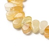 Natural Topaz Jade Beads Strands G-B064-B60-4