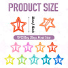 2 Bags Luminous Snap Hair Clips PHAR-TADJ0001-05-4