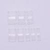 8Pcs 8 Sizes Resin Invisible Ring Size Adjuster FIND-WH0063-24-1