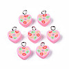 Handmade Polymer Clay Charms CLAY-N006-46B-1