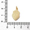 Brass Enamel Pendants KK-P338-34B-G-3