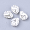 ABS Plastic Imitation Pearl Beads OACR-T017-15-1