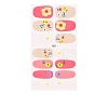 Full Cover Strawberry Flower Nail Stickers MRMJ-T100-021-1