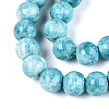 Baking Paint Glass Beads Strands DGLA-N016-10mm-08-3