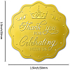 Self Adhesive Gold Foil Embossed Stickers DIY-WH0211-185-2