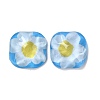 Oil Painting Style Resin Cabochons CRES-P019-01A-2